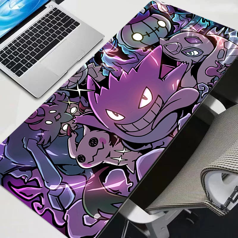 XXL Anime Keyboard Mouse Mat - Gengar, Pikachu