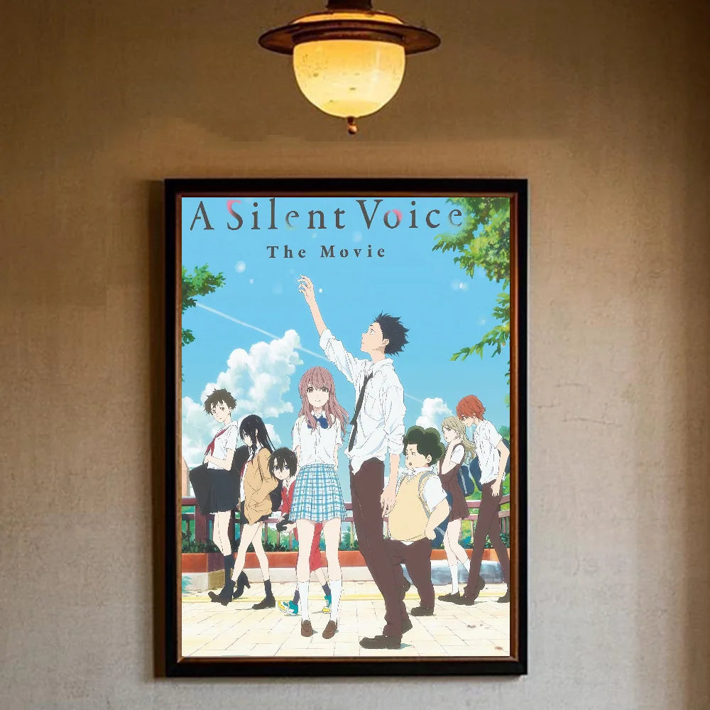 A Silent Voice Movie Poster HD