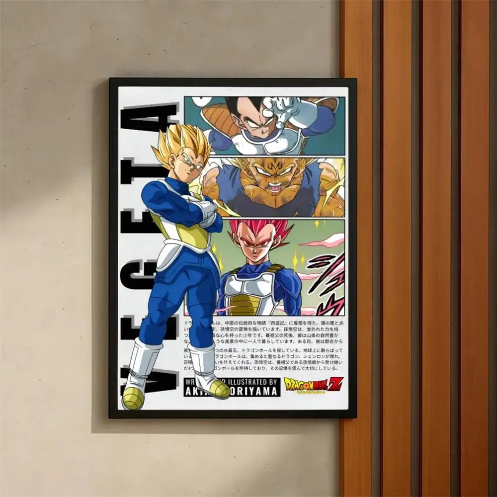Classic Anime Dragon Ball Poster Print