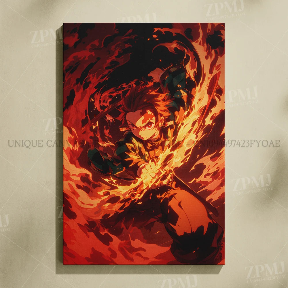 Anime Demon Slayer: Kimetsu No Yaiba Prints