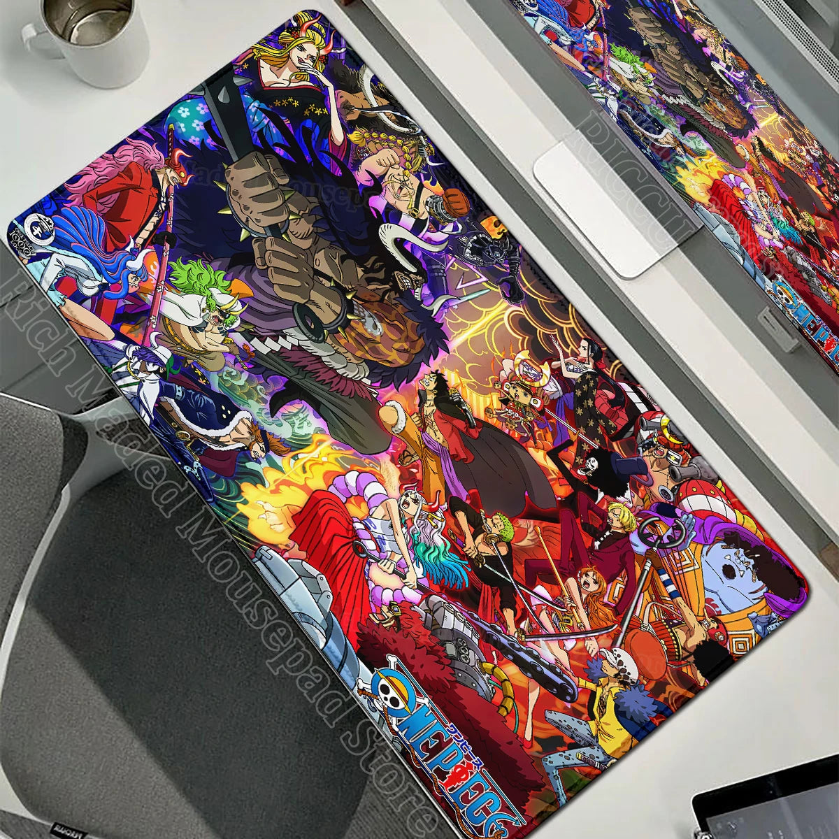XXL One-Piece Anime Desk Mat