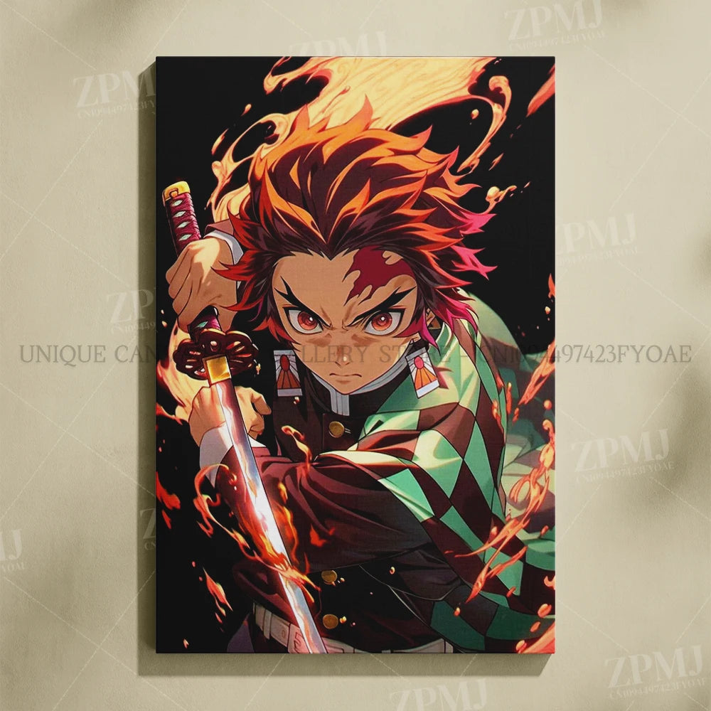 Anime Demon Slayer: Kimetsu No Yaiba Prints