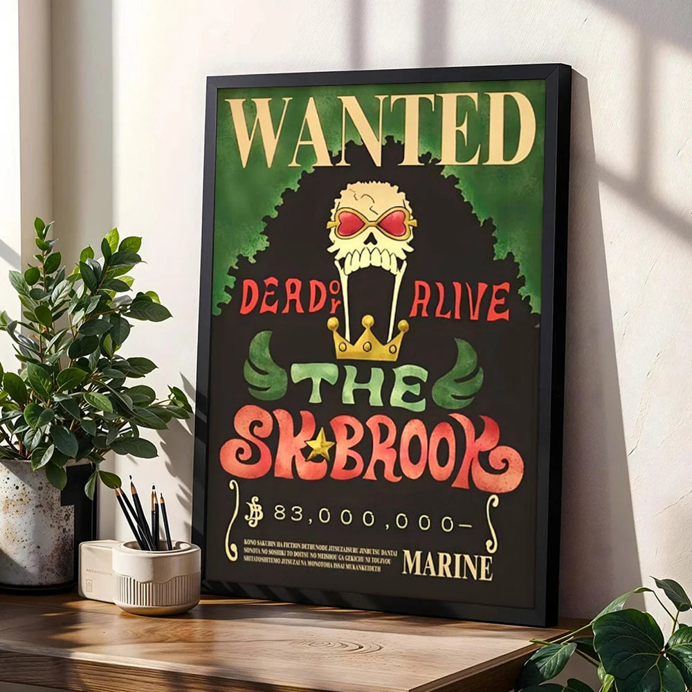 Vintage One Piece Wanted Posters