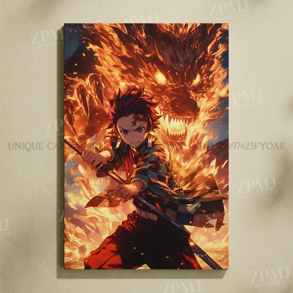 Anime Demon Slayer: Kimetsu No Yaiba Prints