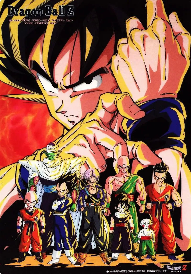 Classic Anime Dragon Ball Poster Print