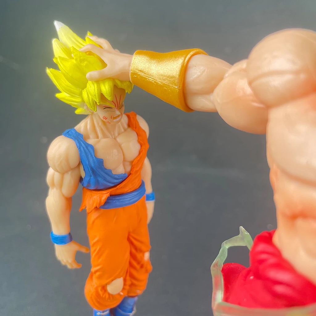 Anime Dragon Ball broly Vs Son Goku Figurine
