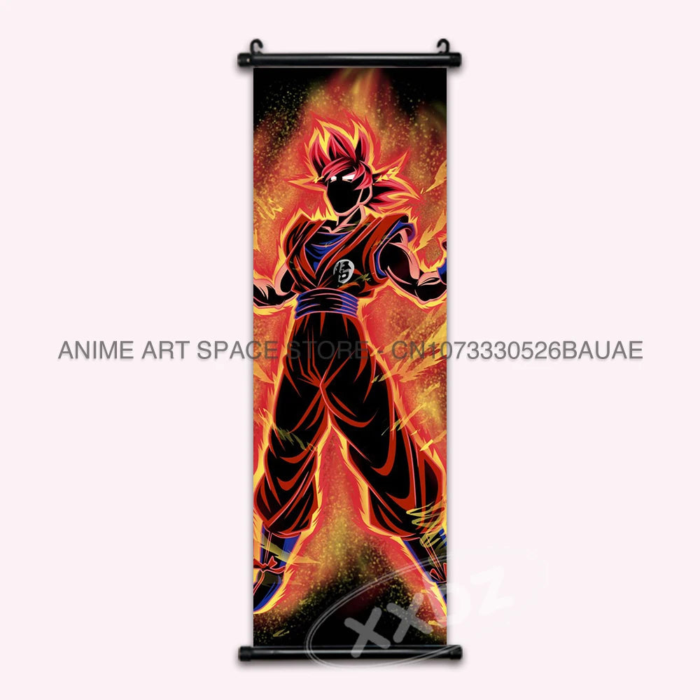 Dragon Ball Z Hanging Painting Kakarot Scroll