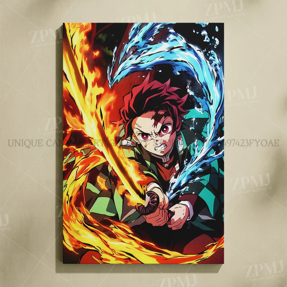 Anime Demon Slayer: Kimetsu No Yaiba Prints