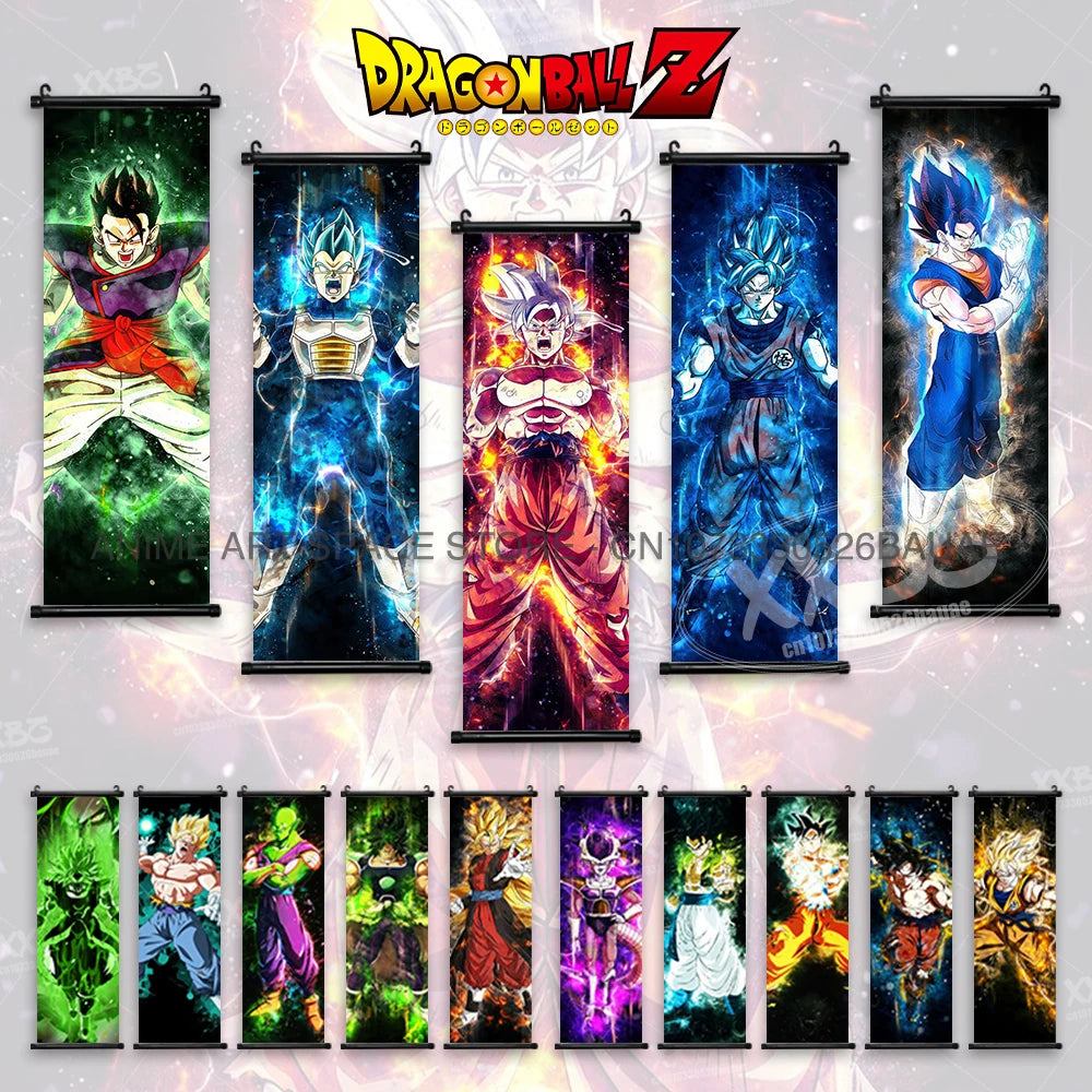 Dragon Ball Z Hanging Painting Kakarot Scroll