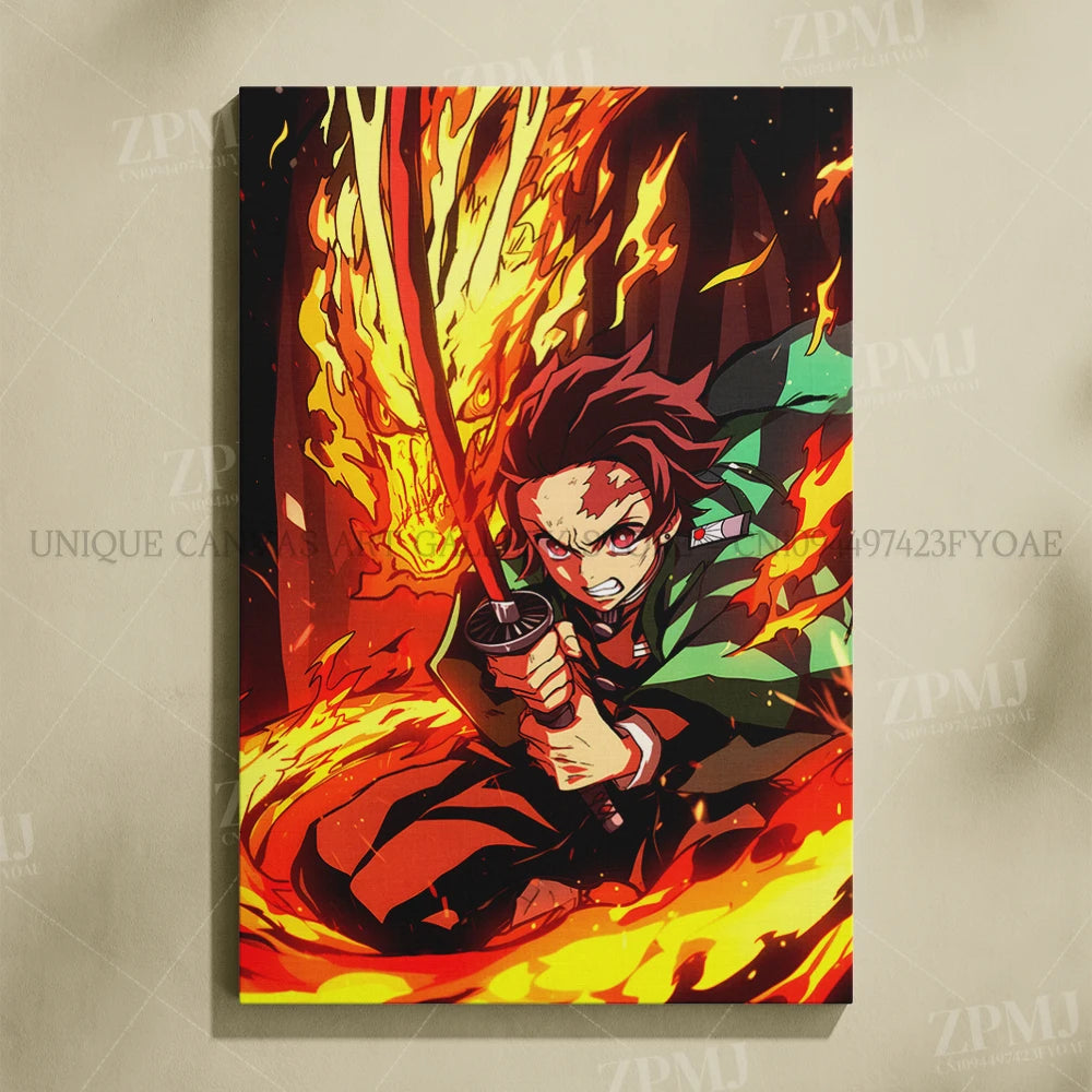 Anime Demon Slayer: Kimetsu No Yaiba Prints