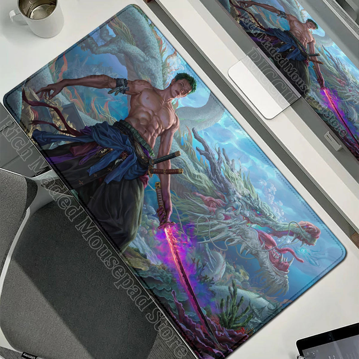 XXL One-Piece Anime Desk Mat