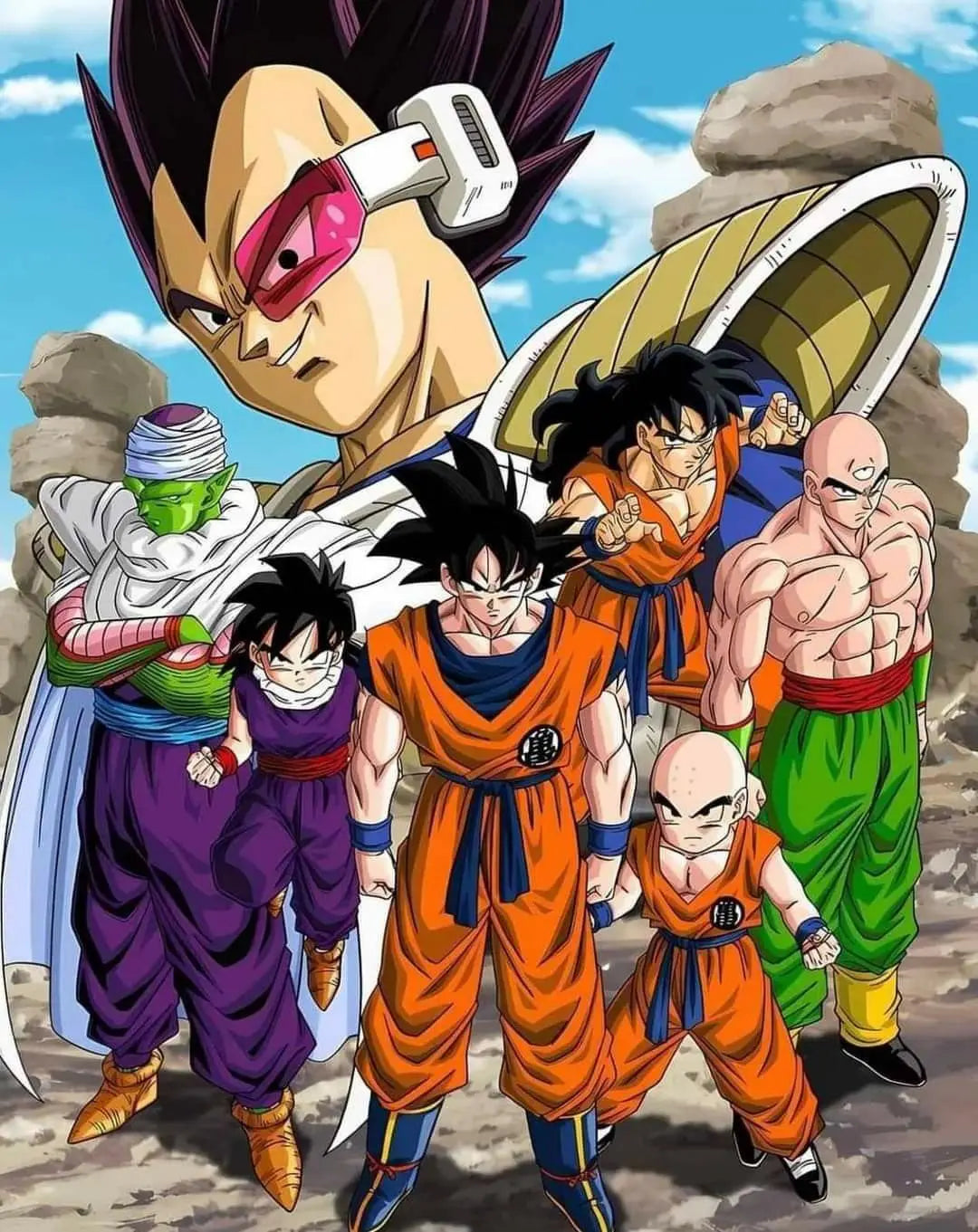 Classic Anime Dragon Ball Poster Print