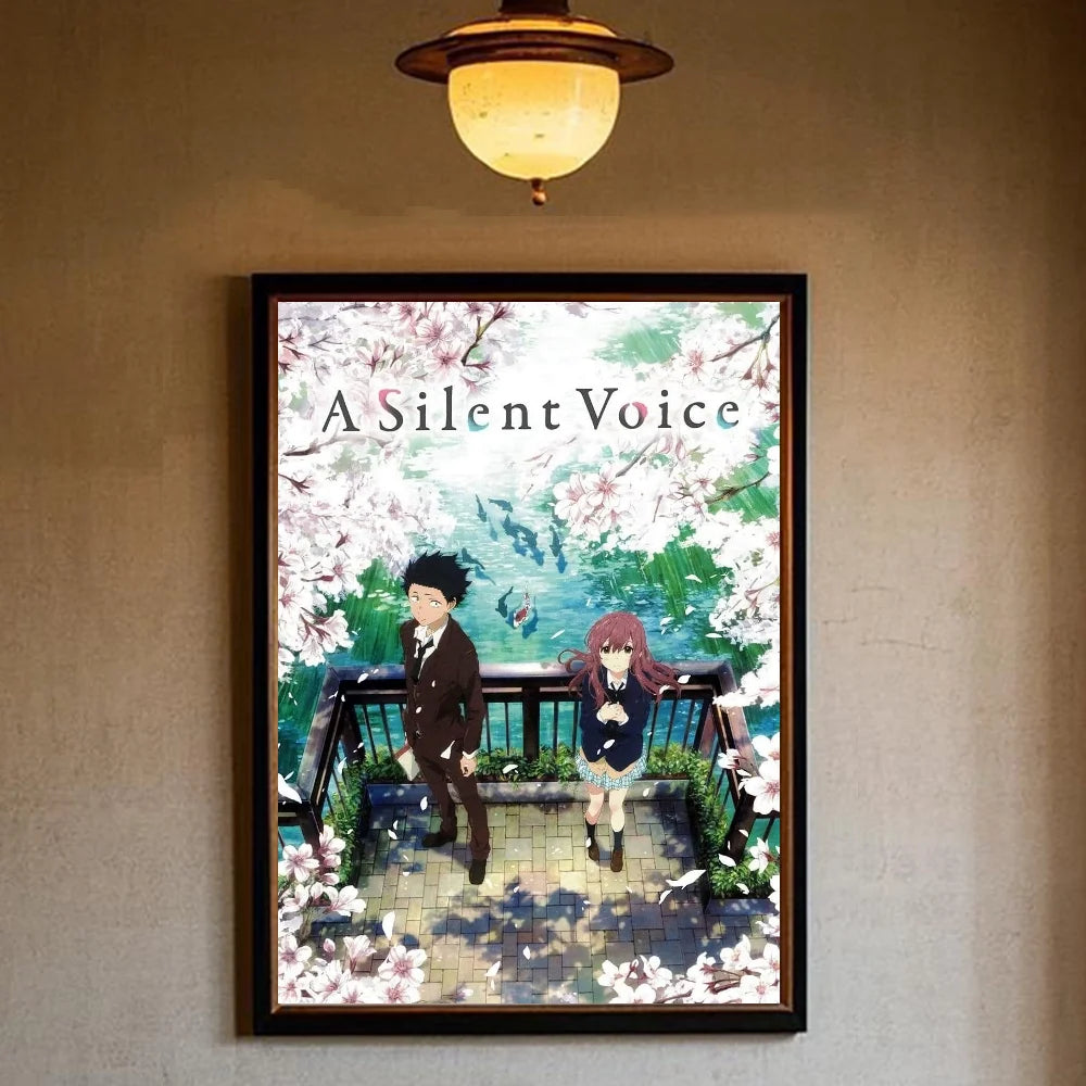 A Silent Voice Movie Poster HD
