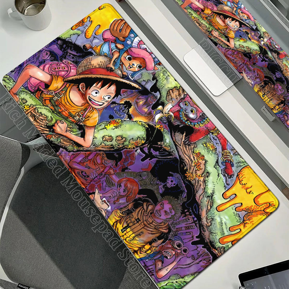 XXL One-Piece Anime Desk Mat