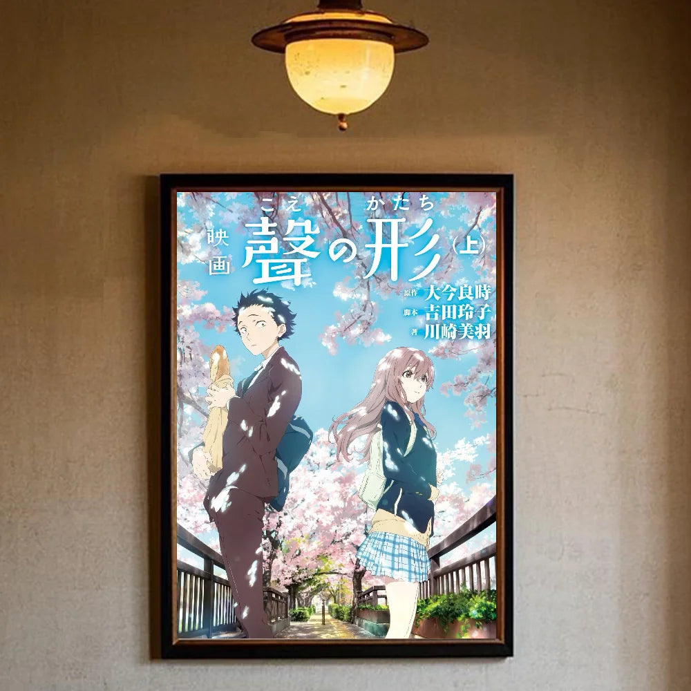 A Silent Voice Movie Poster HD