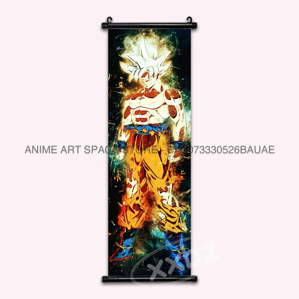 Dragon Ball Z Hanging Painting Kakarot Scroll