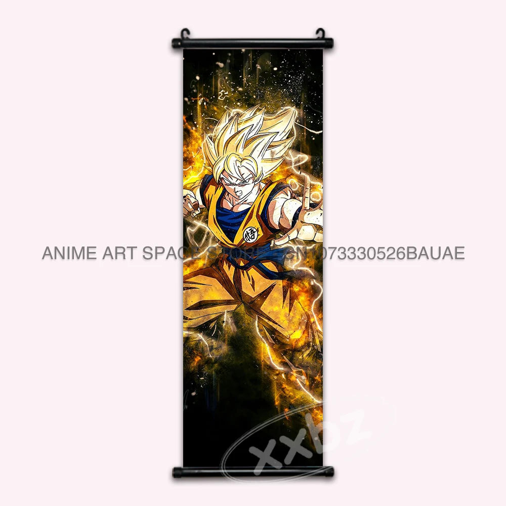 Dragon Ball Z Hanging Painting Kakarot Scroll