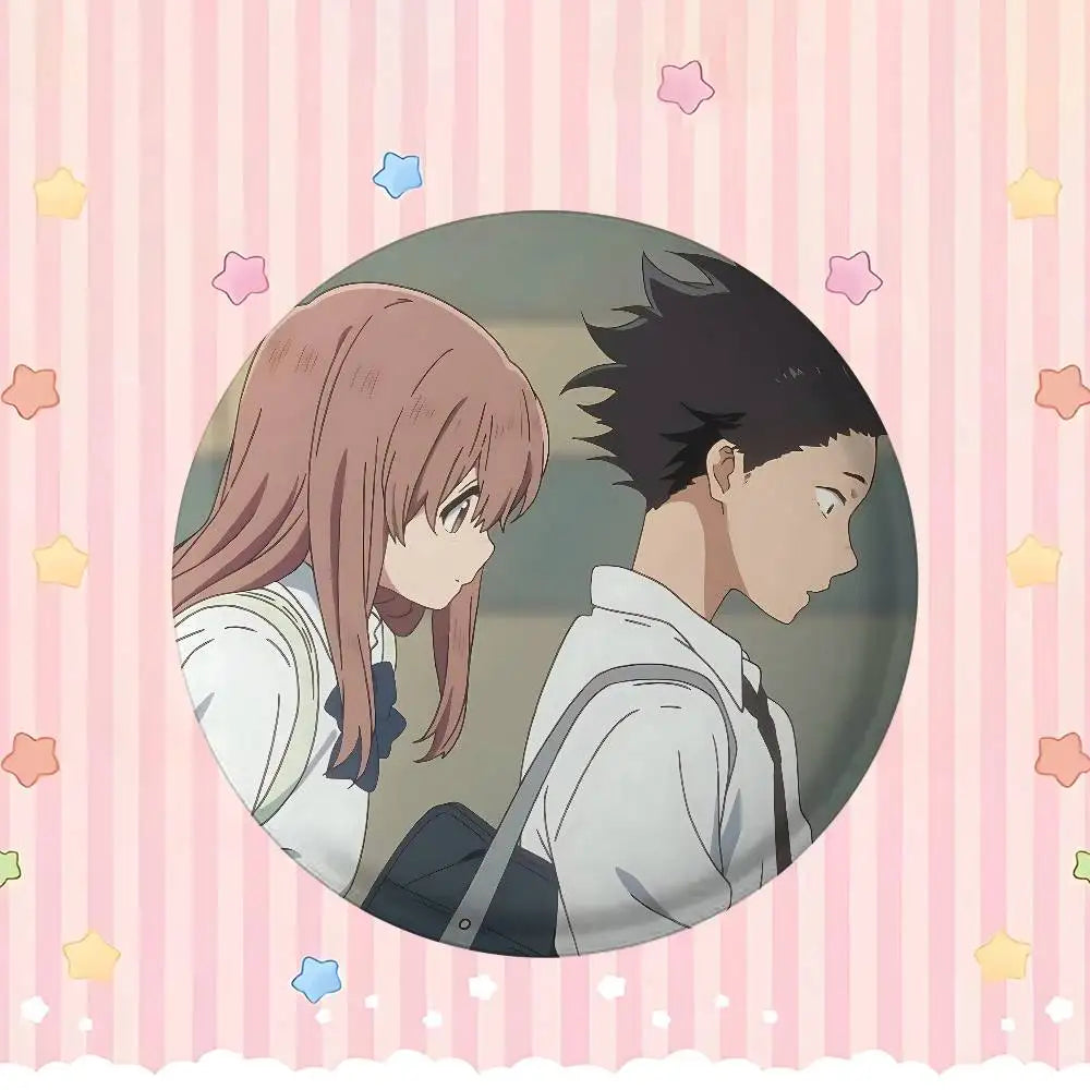 A Silent Voice Badge Pins For  Backpack, Clothing, Collectible Accessories