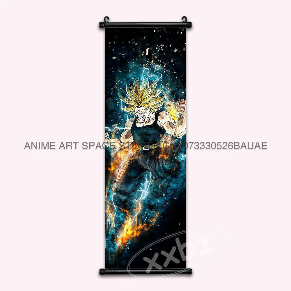 Dragon Ball Z Hanging Painting Kakarot Scroll