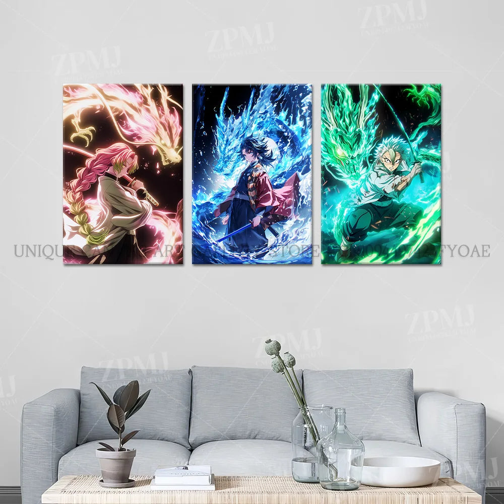 Anime Demon Slayer: Kimetsu No Yaiba Prints