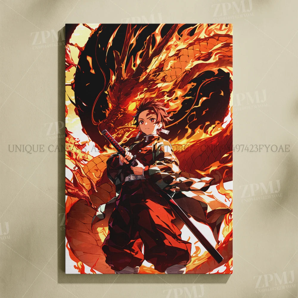 Anime Demon Slayer: Kimetsu No Yaiba Prints