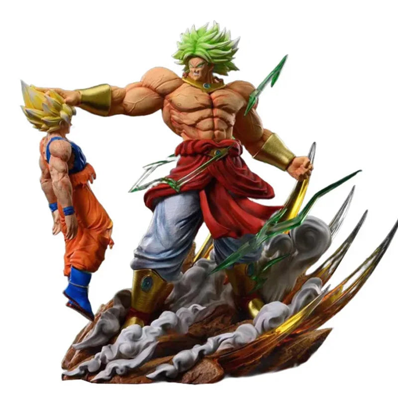 Anime Dragon Ball broly Vs Son Goku Figurine