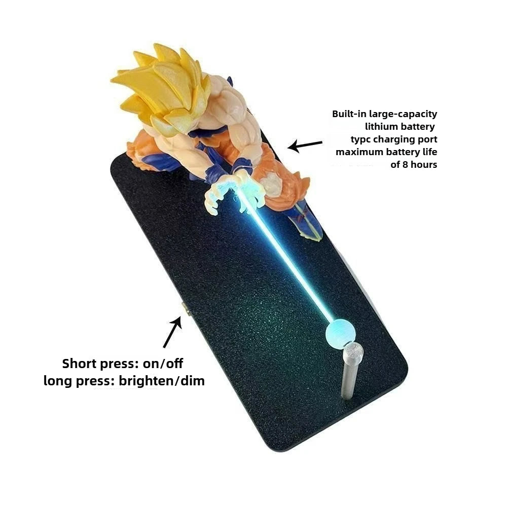 DRAGON BALL Son Goku Kamehameha night lamp
