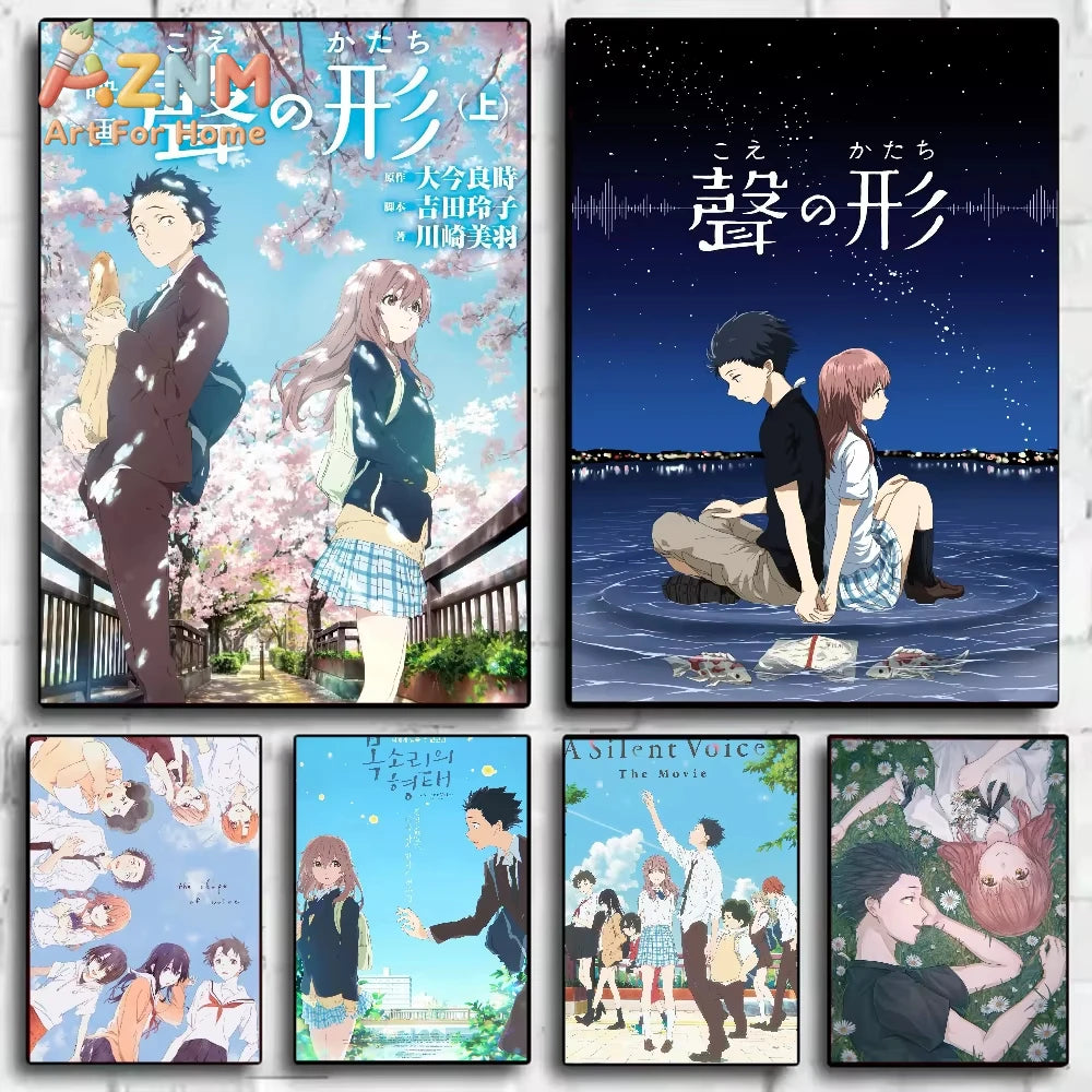 A Silent Voice Movie Poster HD
