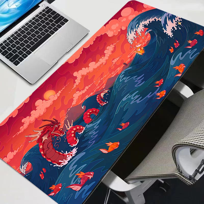 XXL Anime Keyboard Mouse Mat - Gengar, Pikachu