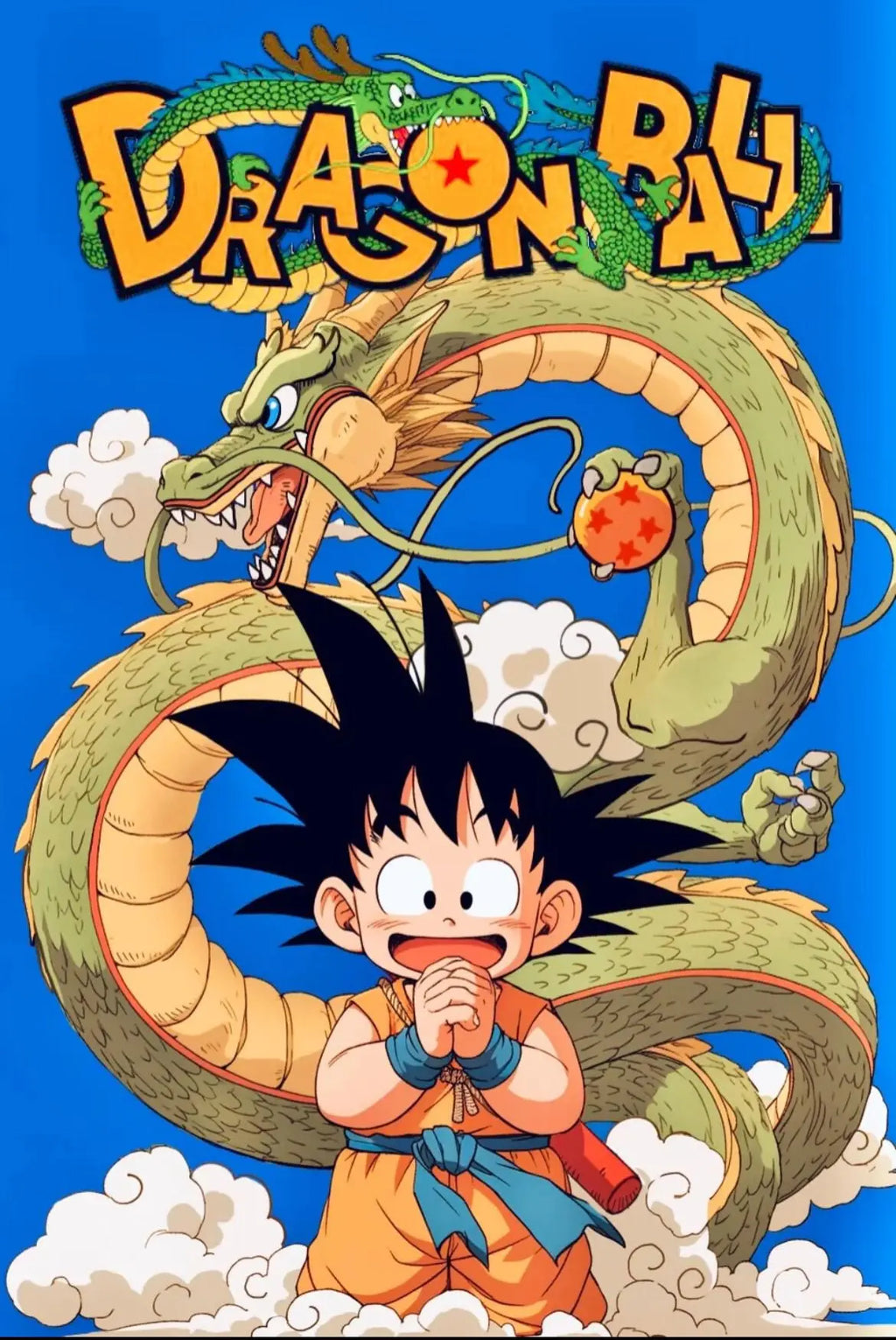 Classic Anime Dragon Ball Poster Print
