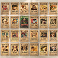 Vintage One Piece Wanted Posters